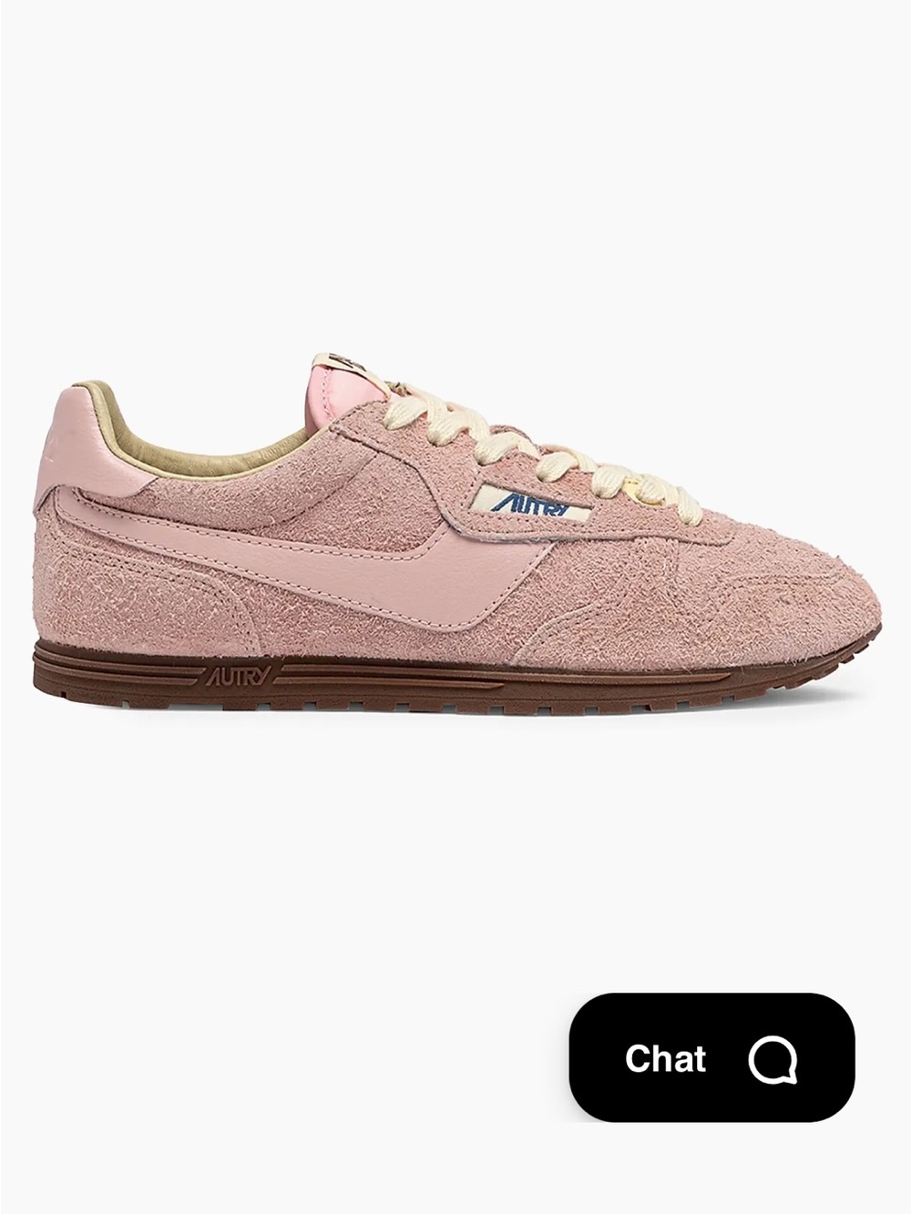 Autry Windspin suede pink sneakers EUC SZ39